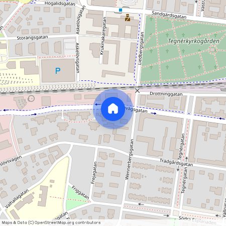 Söder, Växjö, Kronoberg, Södra Järnvägsgatan 25