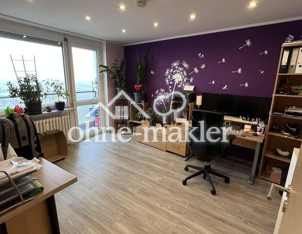Gehobene 4-Zimmer-Wohnung im 19. OG mit Balkon in Ludwigshafen-Friesenheim - Photo 1