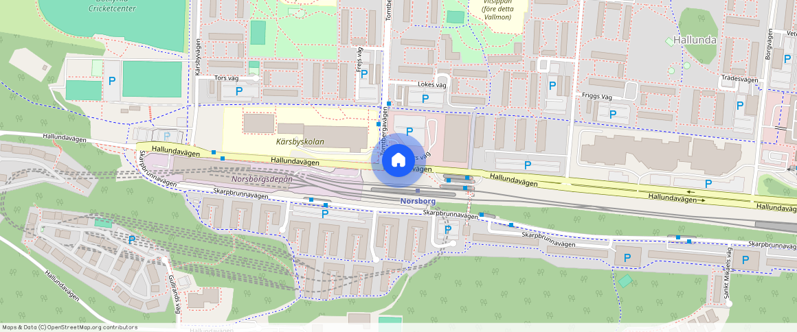 Alby berget, Norsborg