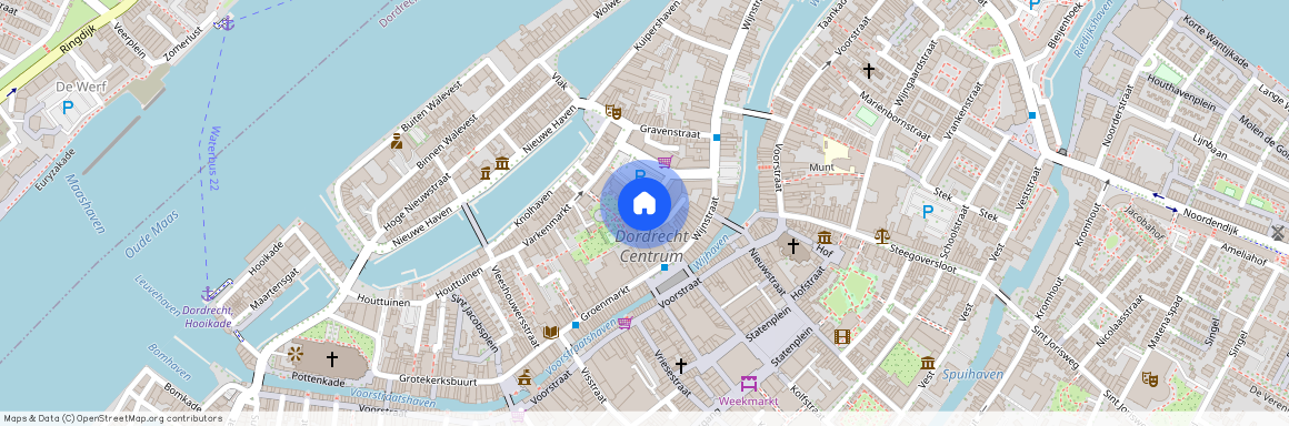 Grote Markt en omgeving, 3311 BB, De Waag, Dordrecht