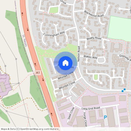 Admirals Way, Eaton Socon, St. Neots