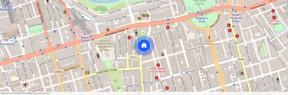 Marylebone High Street, Marylebone, W1U