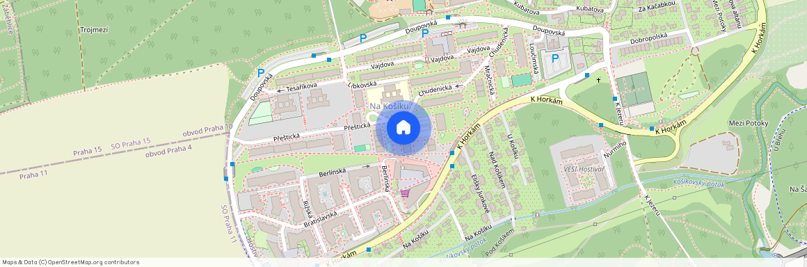 Chudenická, Praha 10 - Hostivař