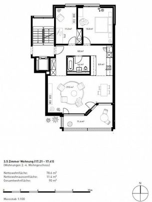 modern, zentral und naturnah - Foto 1
