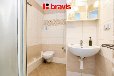 Pronájem bytu 1+1, ul. Filipova, Brno - Bystrc, lodžie, klidná lokalita - Fotografie 5