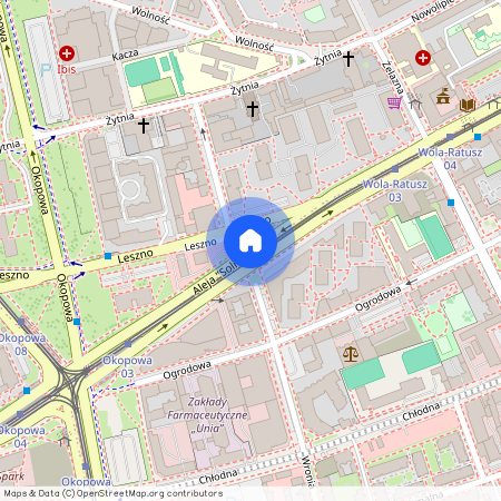 al. Aleja "Solidarności", Nowolipki, Wola, Warszawa, mazowieckie