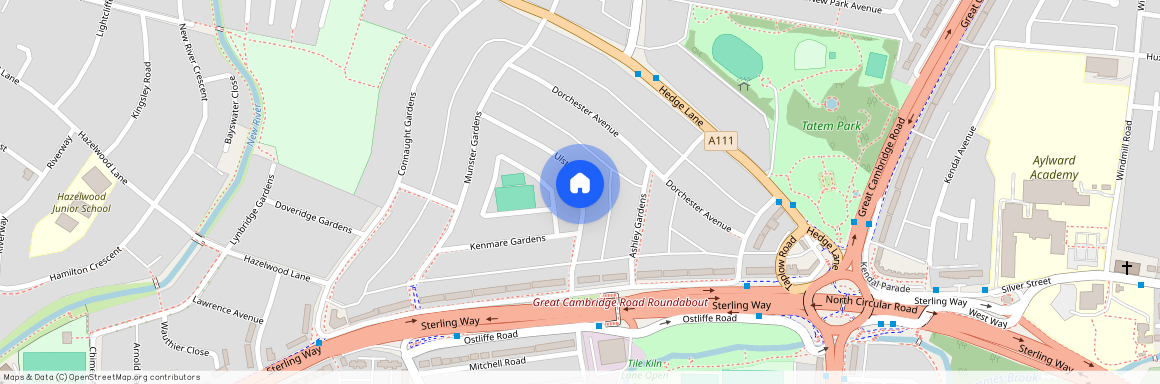 Ulster Gardens, London, N13