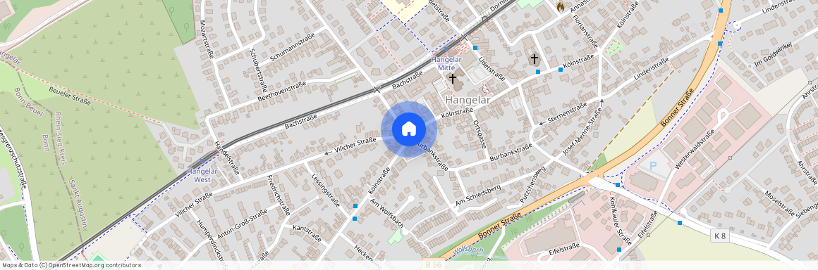 53757, Sankt Augustin / Hangelar