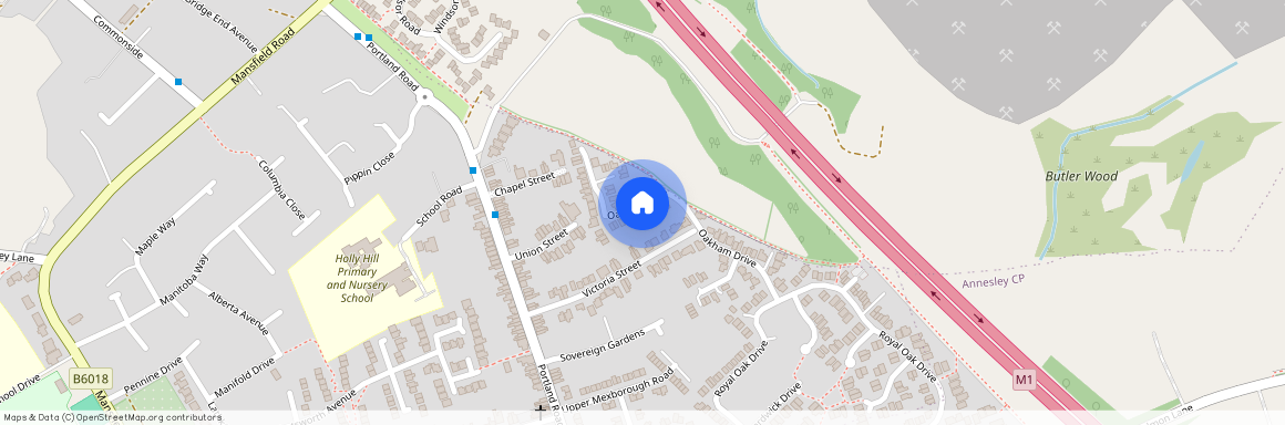 Oakham Drive, Selston, NG16