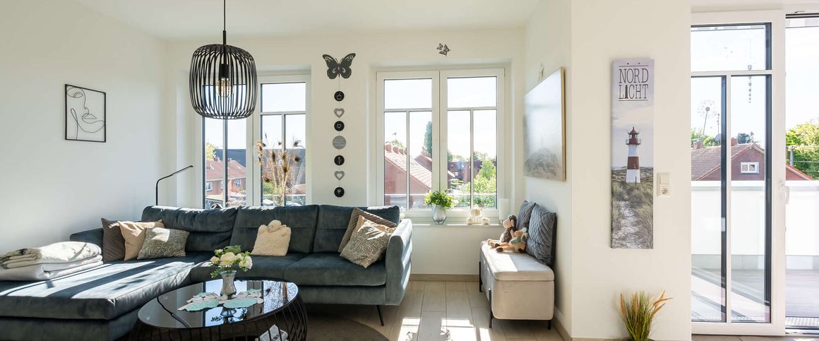 Zentrales Penthouse mit Balkon - möbliert & bezugsfertig Obj.9032 - Foto 1