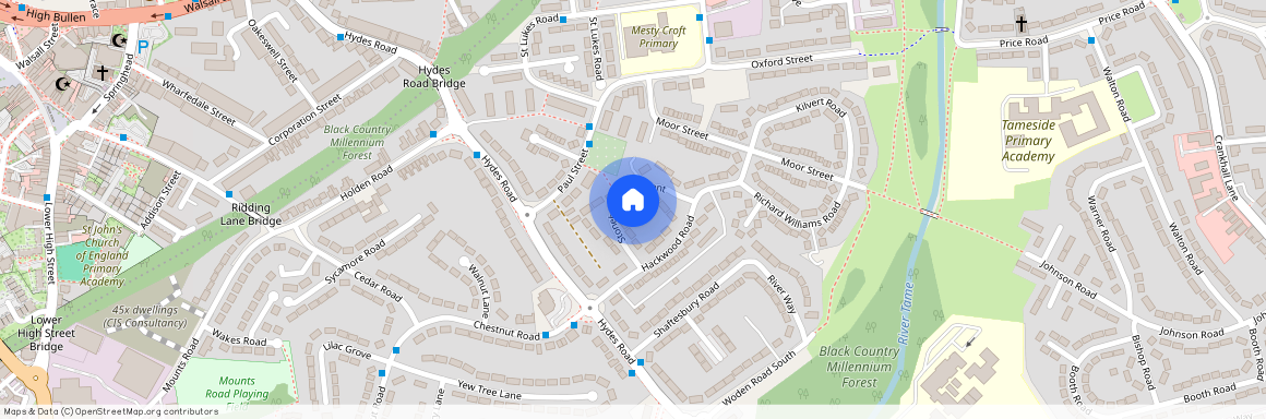 Stonehouse Crescent, Wednesbury, WS10