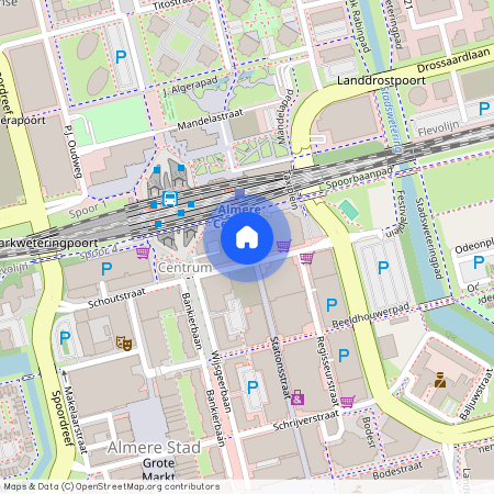 Centrum Stad Oost, 1315 KS, Stationsplein, Almere