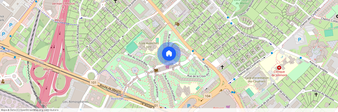 Rue Grange-Lévrier 3, 1220 Les Avanchets