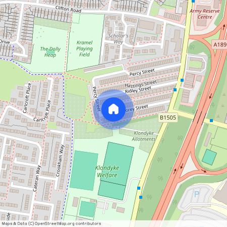 Ridley Street, Klondyke, Cramlington