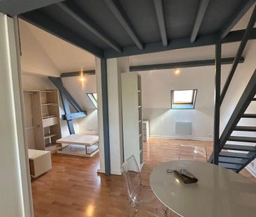 Location studio avec mezzanine en hyper centre - Photo 1