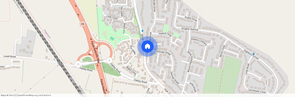 Milton Road, Clapham, Bedford