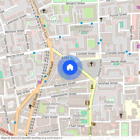 Highfield Court, New North Road, London