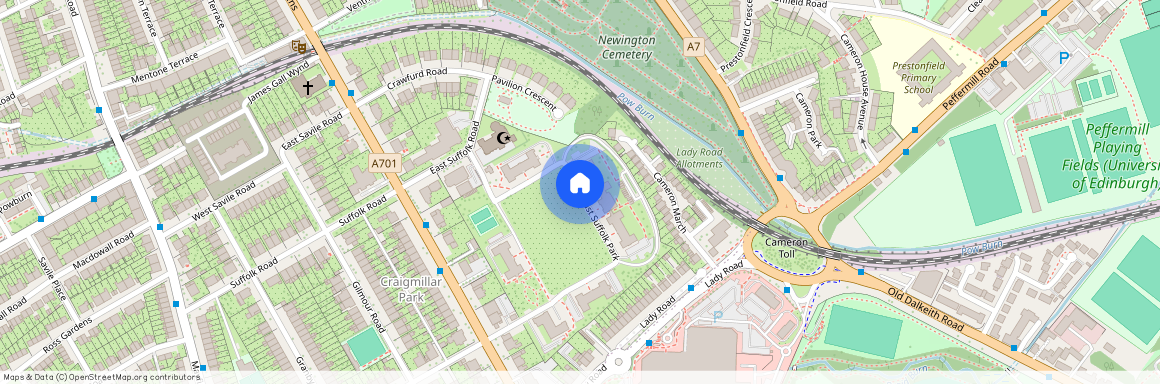 East Suffolk Park, Newington, Edinburgh, EH16