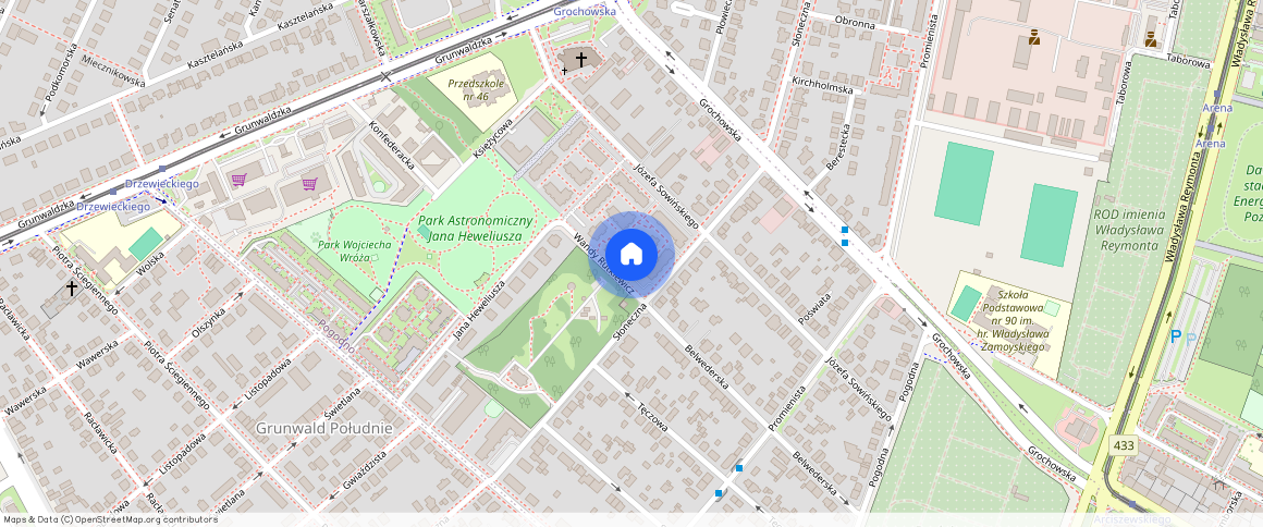 Poznań Grunwald, Józefa Sowińskiego