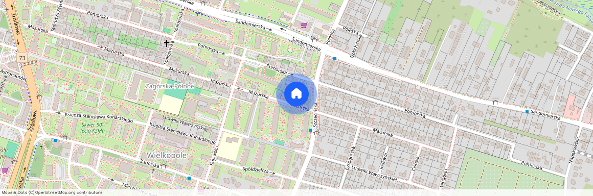 ul. Pomorska, KSM, Kielce, świętokrzyskie