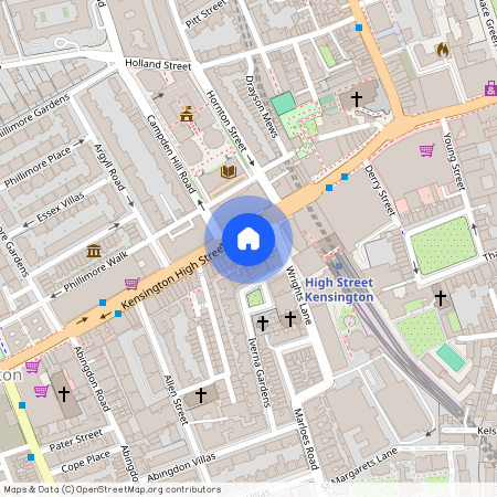 Kensington High Street, London W8