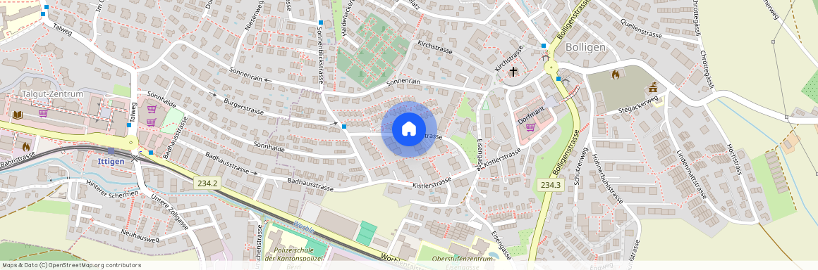 3065, Bolligen, Einschlagstrasse