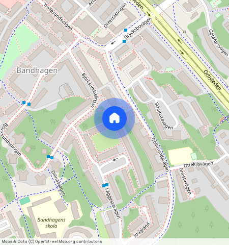 Läggestavägen 23, Bandhagen