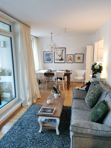 2 Zimmer- Wohnung mit EBK, FBH & Balkon am neuen Hafen! - Foto 2