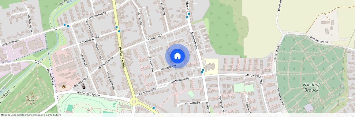 Alfredstr. 19, 45968 Gladbeck OT Brauck