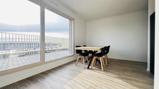 Quimper Kerfeunteun - Appartement Neuf T4 meublé de 76,64 m² avec une Terrasse de 33,45 m². - Photo 1