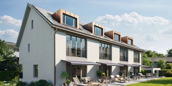 Moderne 5.5-Zimmer-Reihenhäuser mit Garten in Ettingen - Erstbezug - Foto 3