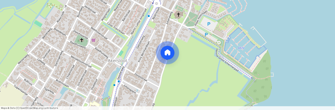 Akersloot Oost, 1921 BJ, Kerklaan, Akersloot