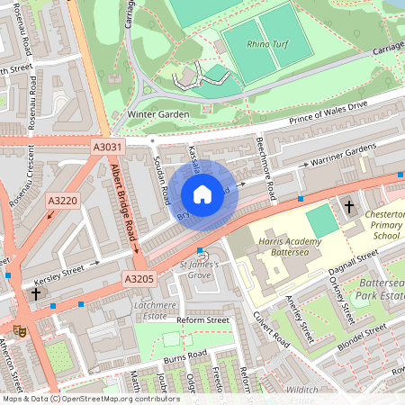 Cyril Mansions, Prince of Wales Drive, London, SW11