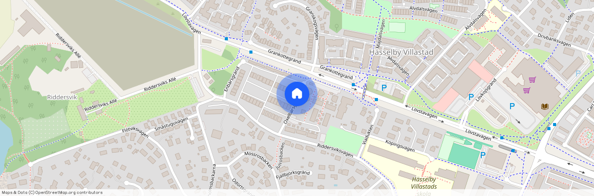 Oxelbärsgränd, Hässelby