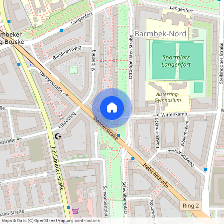 Habichtsplatz 8, 22307 Hamburg-Nord - Hamburg Barmbek