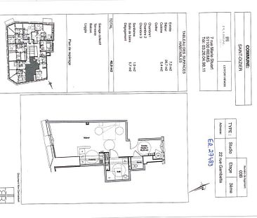 Location appartement T1 48.90m² à Saint-dizier (52100) Loyer CC * : 451.78 € Réf : ER.27483 - Photo 1