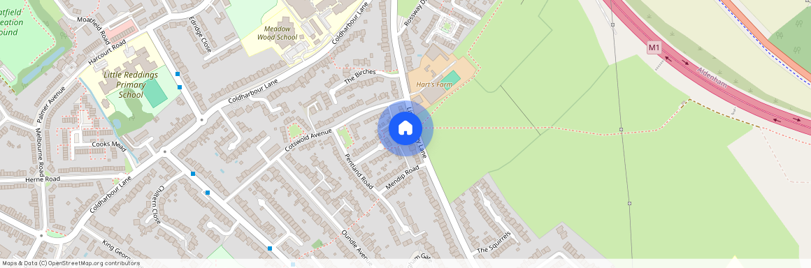 All Bills Included, First Floor, Two Bed Duplex Maisonette, Little Bushey Lane, Bushey, WD23