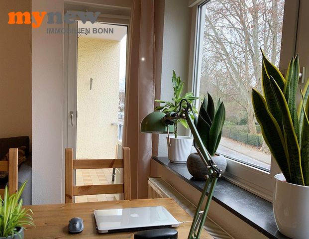 Bonn-Beuel Zwei-Zimmer-Wohnung mit zwei Balkonen - Photo 1