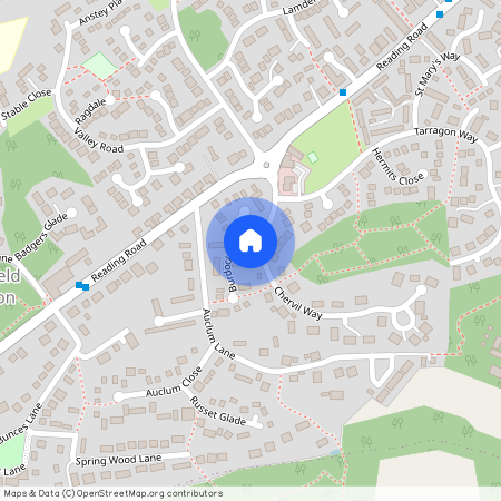 Marketing Card, Burdock Close, Burghfield Common, Reading, Berkshire, RG7