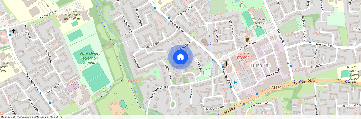 Hookfield, Harlow, CM18 6QW