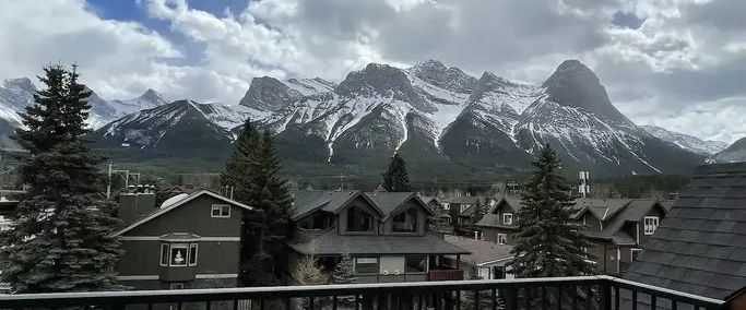 Luxury Townhouse Condo, 2 Bedroom, 3 balconies, Underground Parking | 810 7 Street, Canmore - Photo 1