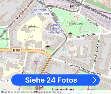 zentrumsnahe 3- Raumwohnung mit Balkon und Fahrstuhl in der Südstadt ! - Foto 1