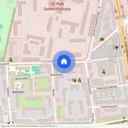 ul. Podchorążych, Sielce, Mokotów, Warszawa, mazowieckie