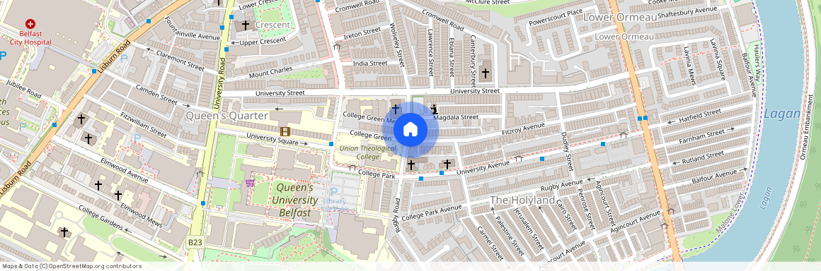 Flat 1-129 Fitzroy Avenue, Belfast, BT7 1HU