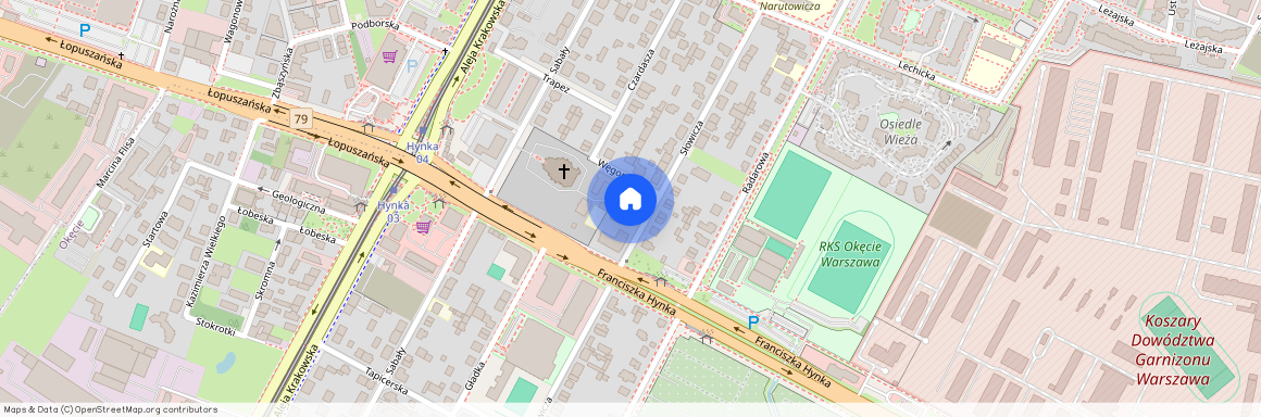 ul. Węgorzewska, Okęcie, Włochy, Warszawa, mazowieckie