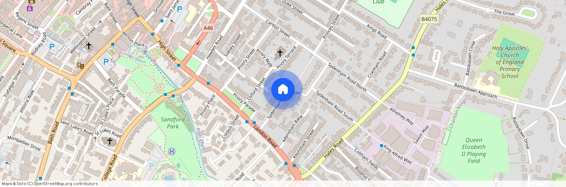 Central Cheltenham GL52 6DZ