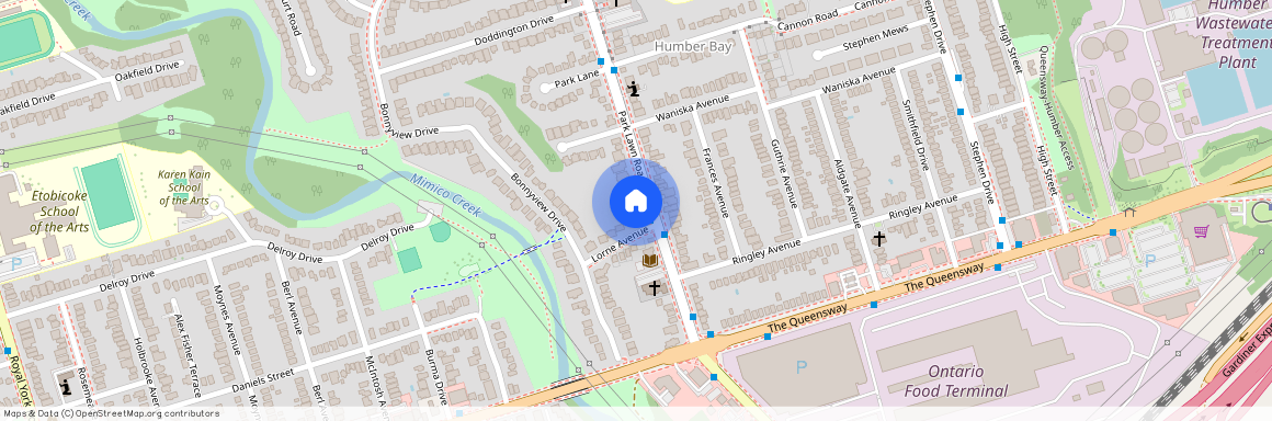 214 Park Lawn Road Unit# Upper, Toronto