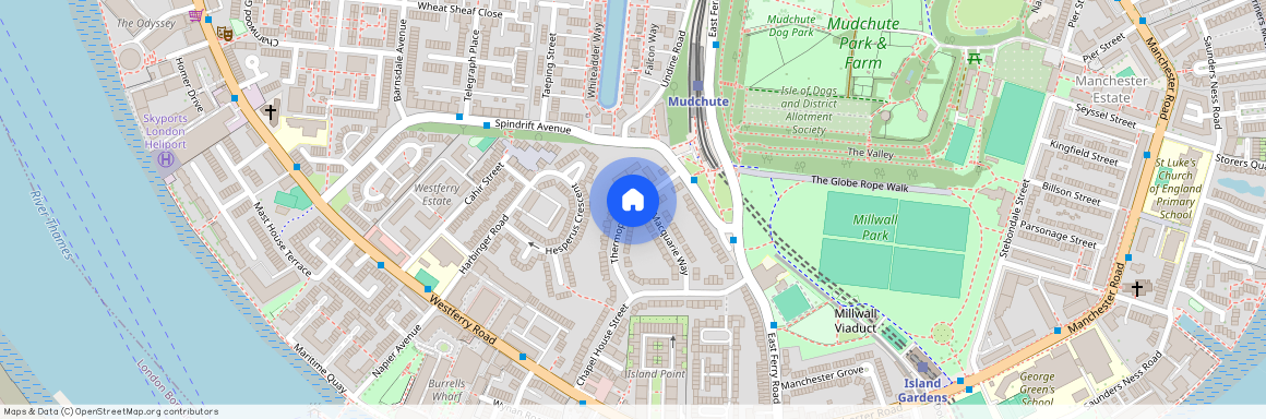 Thermopylae Gate, Mudchute, Isle Of Dogs, Canary Wharf, Crossharbour, London, E14 3AX