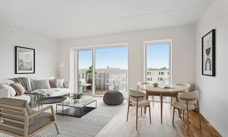 INGEN BINDING - 2-værelses lejlighed med vestvendt altan - Foto 3