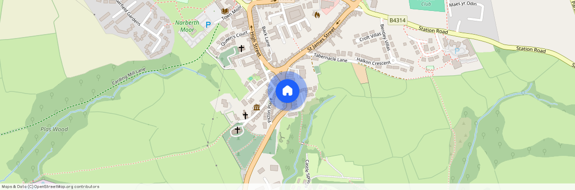 Derutzen, Market Street, Narberth, Pembrokeshire, SA67